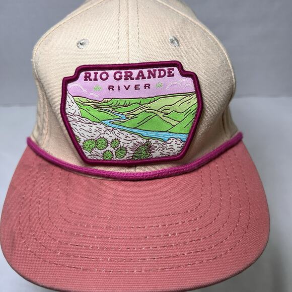 Sendero Provisions Hat Cap Adjustable SnapBack Rio Grande River Rope Sunwashed - Picture 3 of 12
